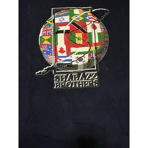 Shabaz Z Brothers Navy Men’s Long Sleeve Size X-Large - Picture 2 of 6
